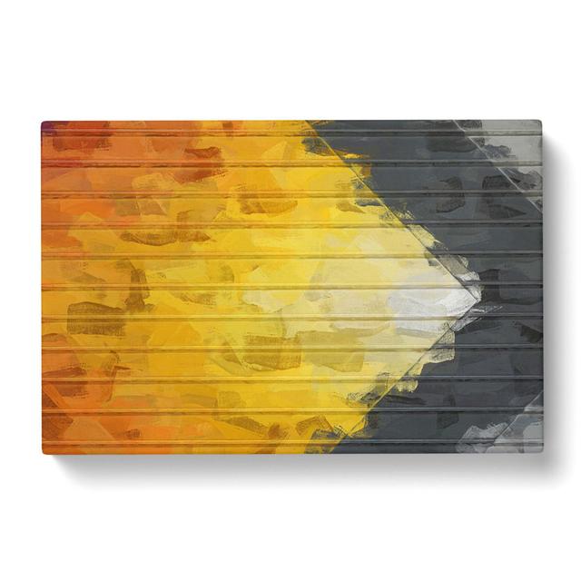 Follow Me in Abstract - Wrapped Canvas Painting Print East Urban Home Size: 35cm H x 50cm W x 3cm D on Productcaster.