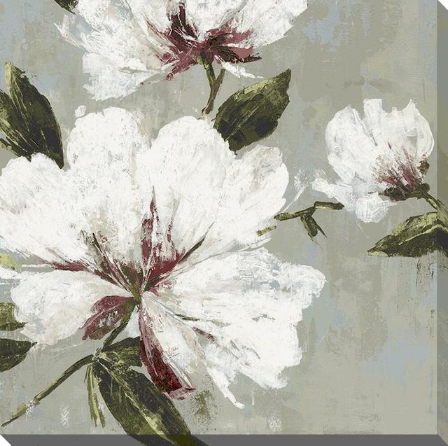 'Olivias Florals I' Art Print East Urban Home Format: Wrapped Canvas on Productcaster.