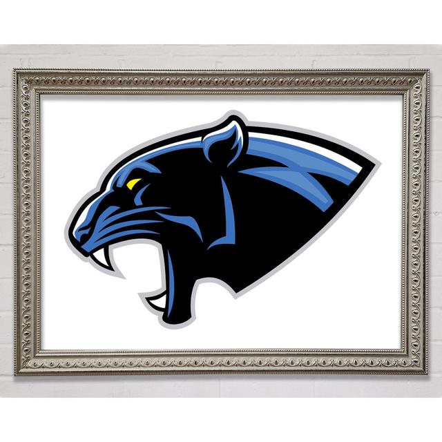 Panther Teeth 1 - Single Picture Frame Art Prints Latitude Vive Size: 42cm H x 59.7cm W x 3cm D on Productcaster.