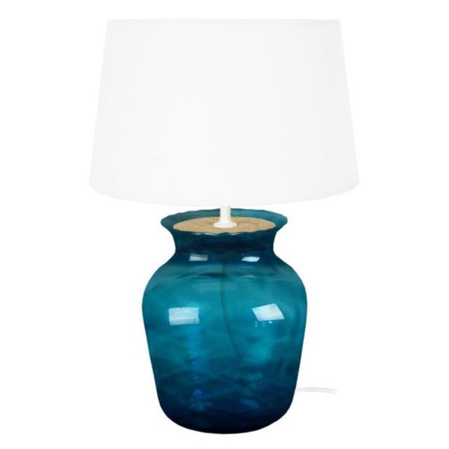 Wicken 45cm Table Lamp Ebern Designs Base Colour: Teal on Productcaster.