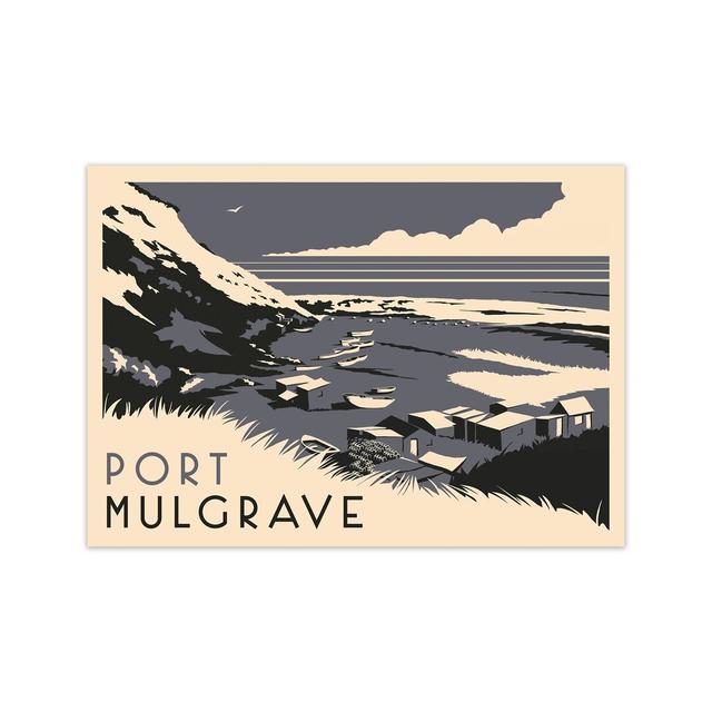 Port Mulgrave by Richard O'Neill - Graphic Art Corrigan Studio Format: Unframed, Size: 40cm H x 50cm W x 1cm D on Productcaster.