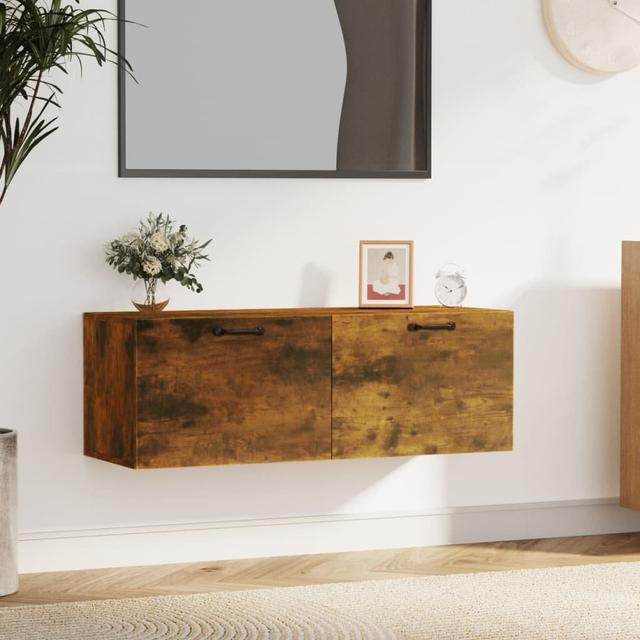 Kaimere TV Stand for TVs up to 43" 17 Stories Colour: Smoked Oak on Productcaster.