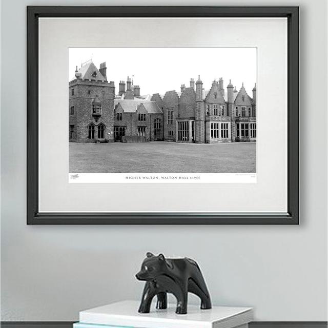 Higher Walton, Walton Hall C1955 - Single Picture Frame Print The Francis Frith Collection Size: 28cm H x 36cm W x 2.3cm D on Productcaster.