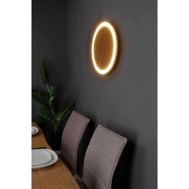 Avanni LED Flush Mount Ebern Designs Size: 4.1cm H x 40cm W x 40cm D on Productcaster.