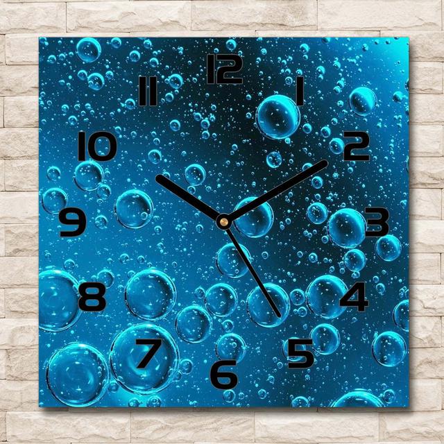 Haysten Silent Wall Clock East Urban Home Colour: Black on Productcaster.