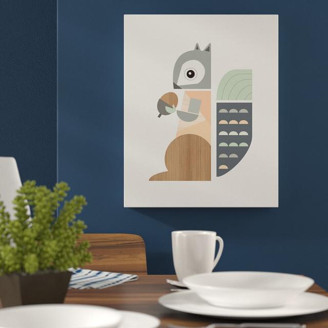 'Squirrel' on Canvas East Urban Home on Productcaster.