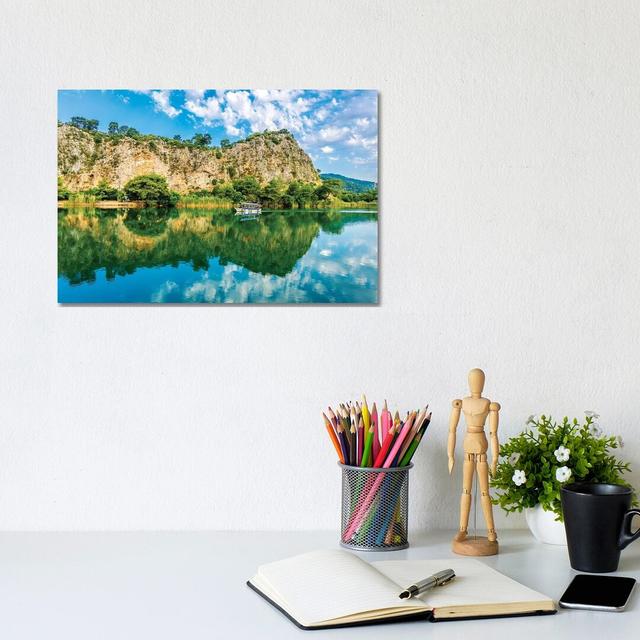 River Beauty by Nejdet Duzen - Wrapped Canvas Gallery-Wrapped Canvas Giclée Alpen Home Size: 20.32cm H x 30.48cm W x 1.91cm D on Productcaster.