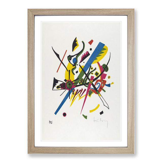 Small Worlds I by Wassily Kandinsky - Picture Frame Graphic Art on Wood East Urban Home Frame Option: Oak Framed, Size: 90cm H x 65cm W x 2cm D on Productcaster.