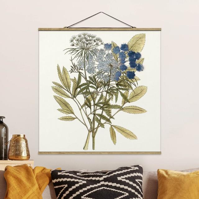 Wild Herbs Schautfalel I - Graphic Art Print August Grove Size: 100cm H x 100cm W x 0.3cm D on Productcaster.