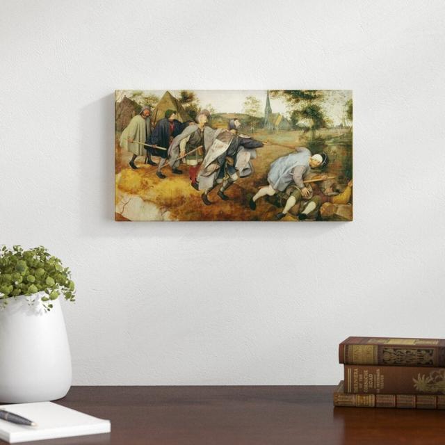 Parable of The Blind, 1568 by Pieter Bruegel the Elder - Art Print on Paper East Urban Home Size: 40cm H x 50cm W x 0.2cm D, Format: Paper on Productcaster.