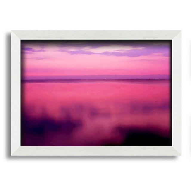 Pink Calm - Single Picture Frame Art Prints Brayden Studio Size: 21cm H x 29.7cm W x 10cm D on Productcaster.