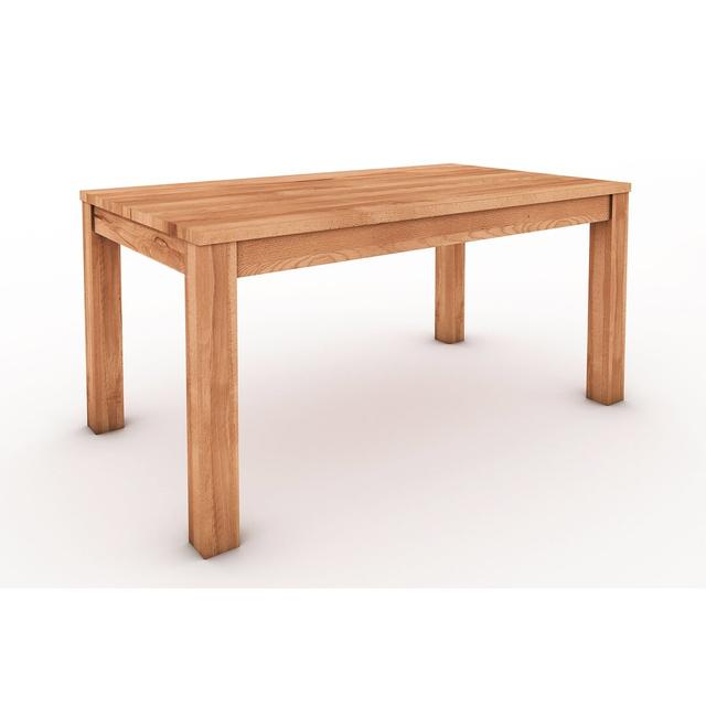 Jacobsen Folding/Extendable Dining Table Gracie Oaks Size: H77 x L140 x W100cm, Colour: Core Beech on Productcaster.