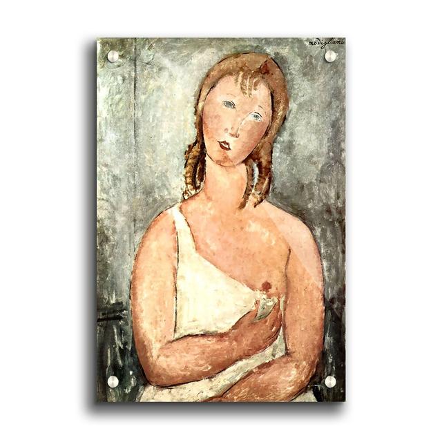 Girl in Shirt by Amedeo Modigliani - Unframed Painting Print on Paper East Urban Home Size: 42cm H x 29.7cm W on Productcaster.