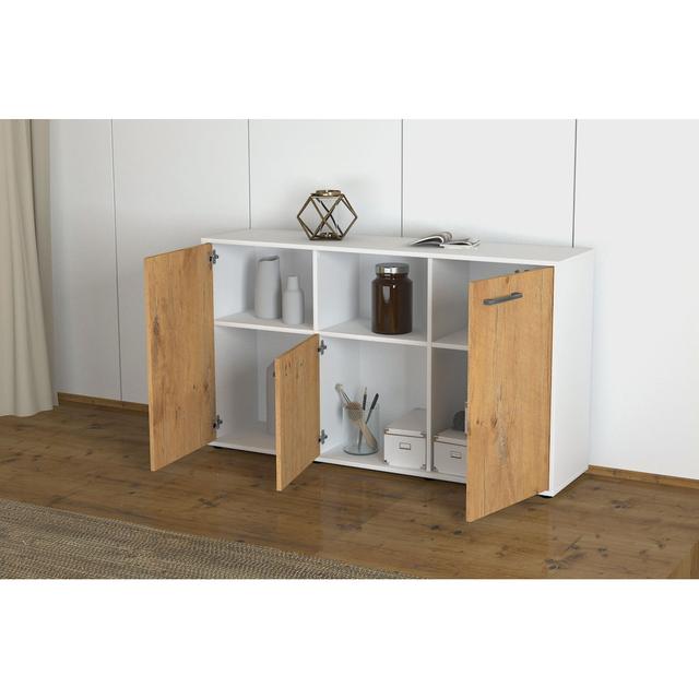 Bardha TV Stand for TVs up to 60" Brayden Studio Colour: Cedar/White on Productcaster.