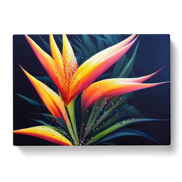 The Bird of Paradise Flower Vol.2 - Wrapped Canvas Graphic Art Bay Isle Home Size: 50cm H x 76cm W x 3cm D on Productcaster.