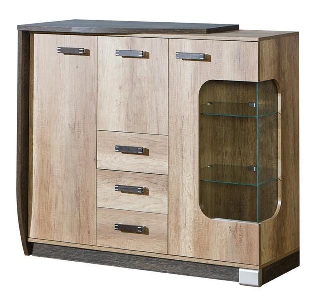 Sherley Display Cabinet Natur Pur Door Orientation: Left on Productcaster.