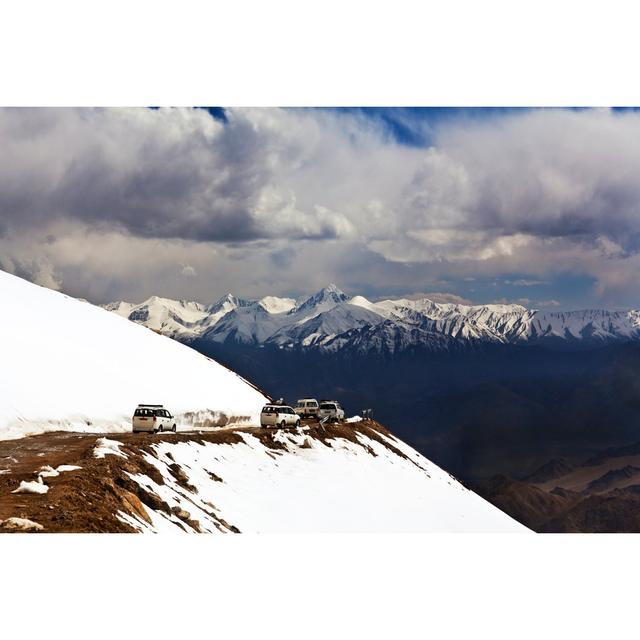 Khardung La Pass, India Union Rustic Size: 51cm H x 76cm W x 3.8cm D on Productcaster.