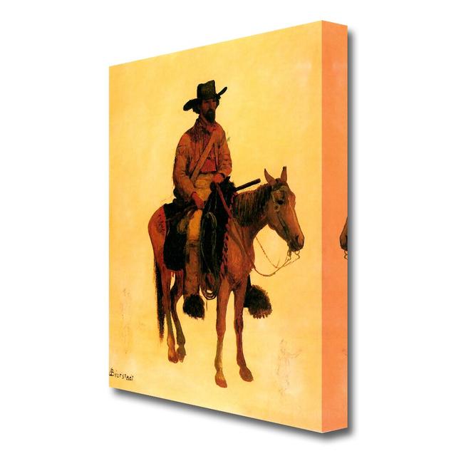 'Trapper' by Albert Bierstadt - Wrapped Canvas Painting Print East Urban Home Size: 121.9 cm H x 81.3 cm W on Productcaster.