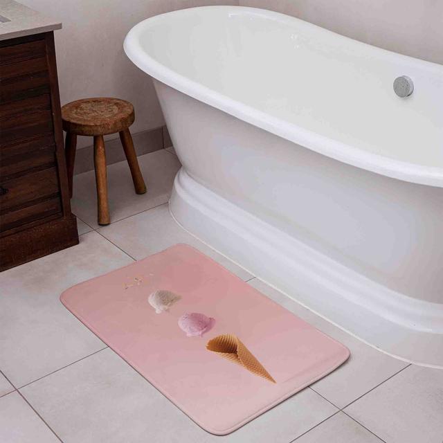 Montica Rectangle Bath Mat East Urban Home on Productcaster.