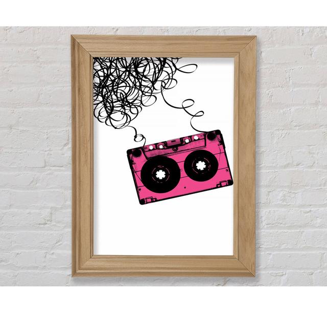 Pink Tape - Single Picture Frame Art Prints Bright Star Size: 42cm H x 29.7cm W x 8cm D on Productcaster.