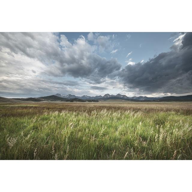 Sawtooth Mountains Idaho by Alan Majchrowicz - Wrapped Canvas Print Ebern Designs Size: 81cm H x 122cm W on Productcaster.