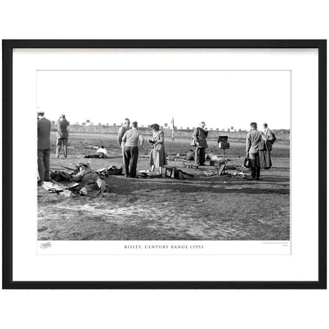 'Bisley, Century Range C1955' by Francis Frith - Picture Frame Photograph Print on Paper The Francis Frith Collection Size: 60cm H x 80cm W x 2.3cm D on Productcaster.