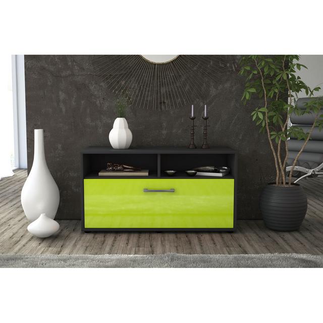 Algene TV Stand Latitude Run Colour: Green and anthracite on Productcaster.