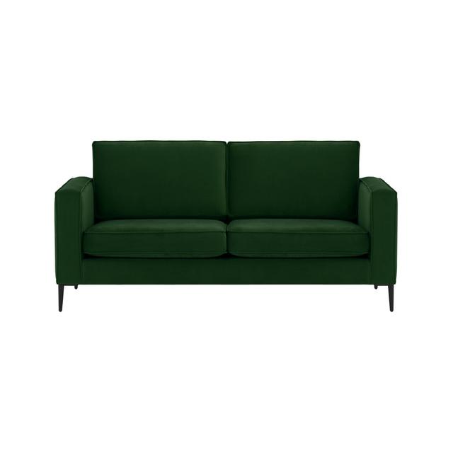 Kale 2 Seater Sofa George Oliver Upholstery Colour: dark green on Productcaster.