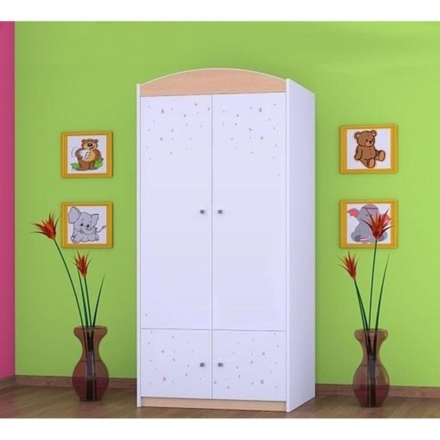 Kleiderschrank Hummel Isabelle & Max Farbe: beige on Productcaster.