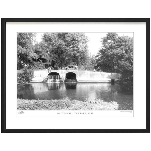 'Mildenhall, the Lark C1965' by Francis Frith - Picture Frame Photograph Print on Paper The Francis Frith Collection Size: 28cm H x 36cm W x 2.3cm D on Productcaster.