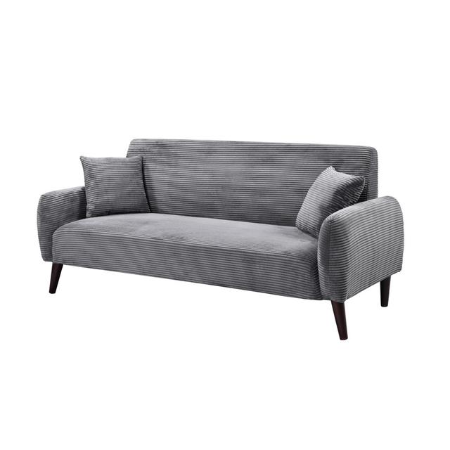 Anadolu Upholstered Sofa George Oliver Seating Capacity: 3, Size: 83cm H x 185cm W x 73.50cm D on Productcaster.