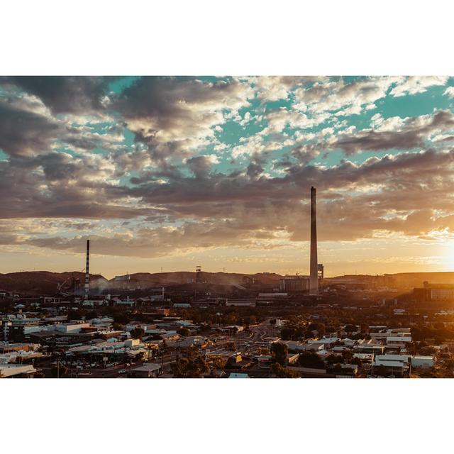 Sky Scape Mount Isa Mine by Jacquie Duffus - Wrapped Canvas Photograph 17 Stories Size: 61cm H x 91cm W on Productcaster.