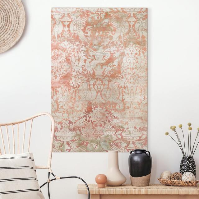 Ornamental Fabric II Vertical D 95177 canvas picture Maturi Size: 90cm H x 60cm W on Productcaster.