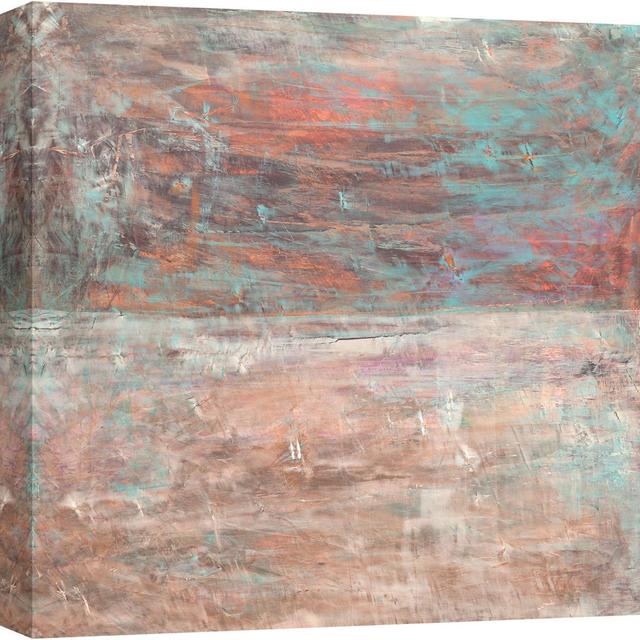 Abstract Painting: Horizon Of Light II - Wrapped Canvas Print Selected Artworks srl Size: 70cm H x 70cm W on Productcaster.