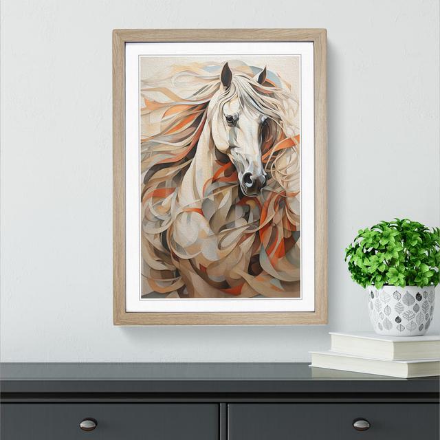 Horse Hard Edge Painting Natur Pur on Productcaster.