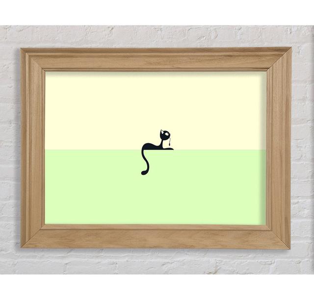 Cat Tail Framed Print Bright Star Size: 59.7cm H x 84.1cm W on Productcaster.