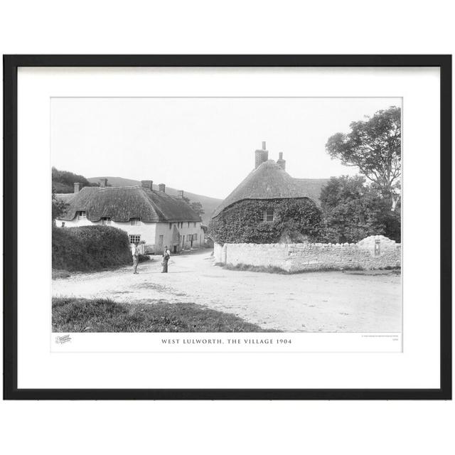 West Lulworth, The Village 1904 by Francis Frith - Single Picture Frame Print The Francis Frith Collection Size: 60cm H x 80cm W x 2.3cm D on Productcaster.