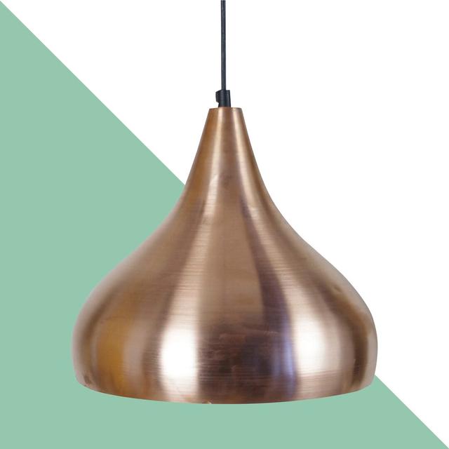 Bemot 1 - Light Dome Pendant Corrigan Studio Shade Colour: Copper on Productcaster.