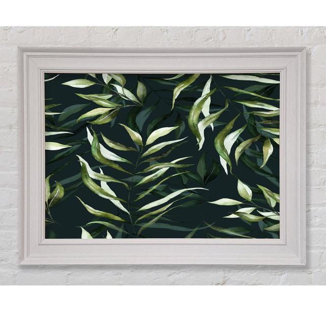 Green Leaves Of Plenty - Print Rosalind Wheeler Size: 21cm H x 42cm W x 8cm on Productcaster.