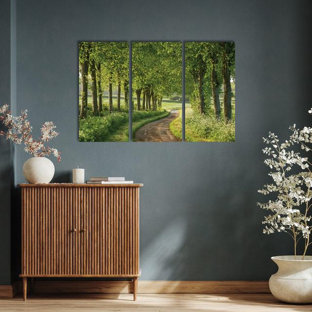 Country Ways by Adam Burton - No Frame Gallery-Wrapped Canvas Giclée on Canvas Foundstone Size: 101.6cm H x 152.4cm W x 1.91cm D on Productcaster.