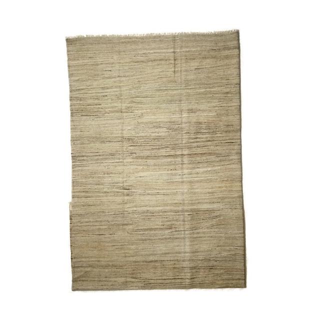 Reedsburg No Pattern Hand Woven Rectangle 190cm X 300cm Brown/Grey Area Rug Bloomsbury Market Material: Wool on Productcaster.