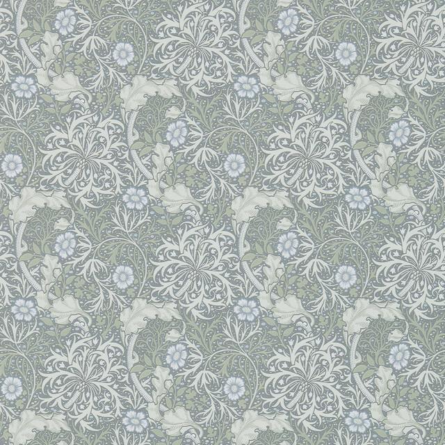 Morris Seaweed 10.05m x 52cm Matte Wallpaper Roll Morris & Co on Productcaster.