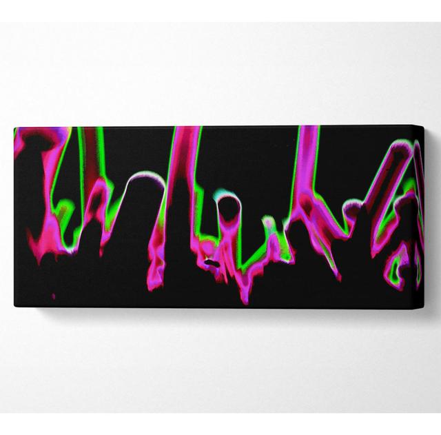 Rave - Wrapped Canvas Art Prints Ivy Bronx Size: 50.8cm H x 121.9cm W on Productcaster.