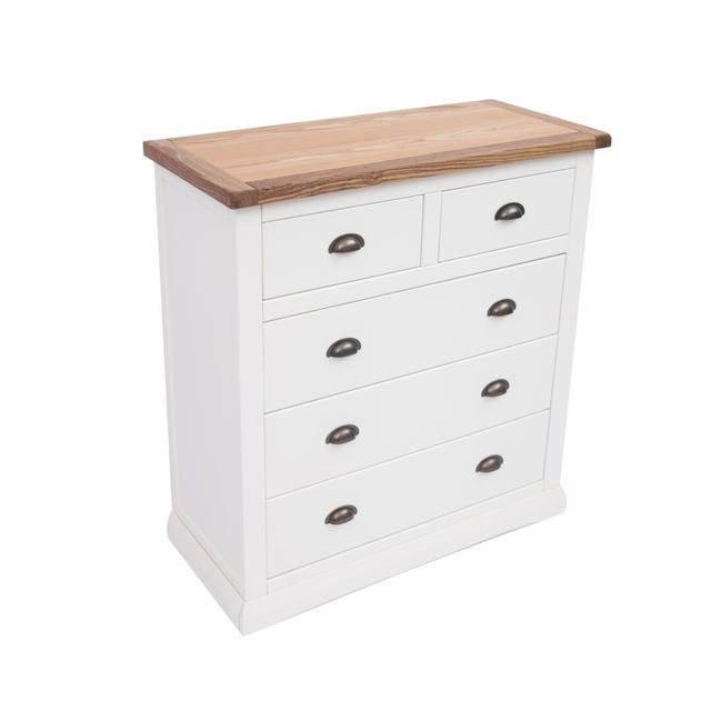 Tomlinson 5 - Drawer Chest of Drawers Longshore Tides on Productcaster.