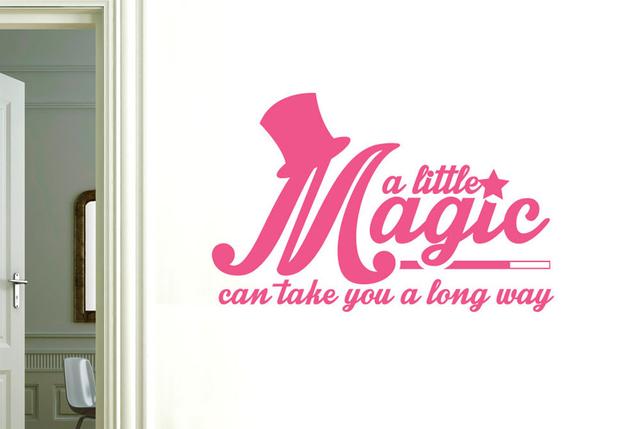 Wall Decal 17 Stories Colour: Pink, Size: Large on Productcaster.