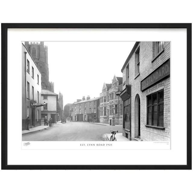 'Ely, Lynn Road 1925' by Francis Frith - Picture Frame Photograph Print on Paper The Francis Frith Collection Size: 45cm H x 60cm W x 2.3cm D on Productcaster.