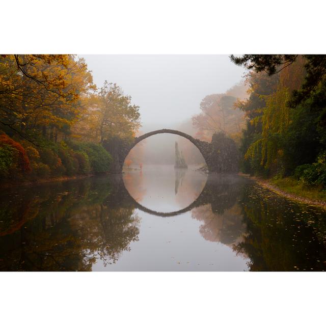 Devil's Bridge In Morning von Willowisp - Drucken 17 Stories Größe: 20cm H x 30cm B x 1,8cm T on Productcaster.