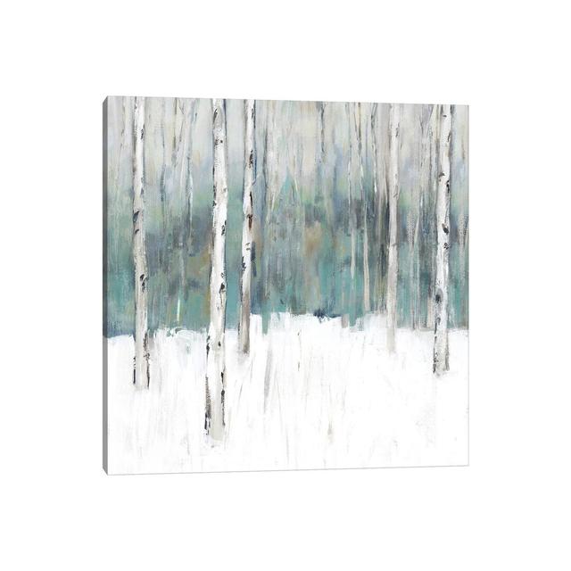 Winter's Trail II by Isabelle Z - Graphic Art Print on Canvas Union Rustic Format: Wrapped Canvas, Size: 93.98cm H x 93.98cm W x 1.91cm D on Productcaster.