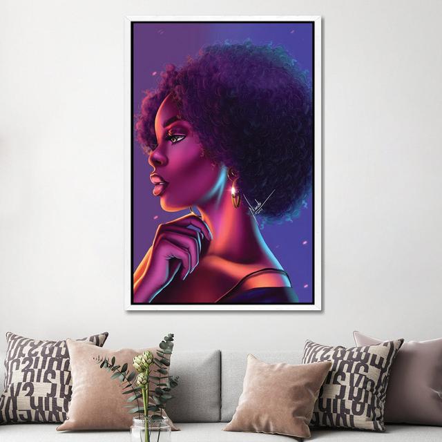 Watching It Burn by Nandi L. Fernandez - Gallery-Wrapped Canvas Giclée on Canvas Lark Manor Format: White Floater Framed, Size: 152.4cm H x 101.6cm W on Productcaster.