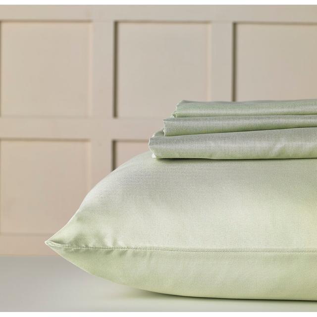 Lockett Microfibre Sheet Set Brambly Cottage Size: Single (3'), Colour: Green on Productcaster.